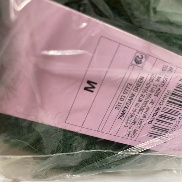 Wild Fable NWT multiple colors sizes Fuzzy Cardigan Sweater Green - Picture 5 of 5